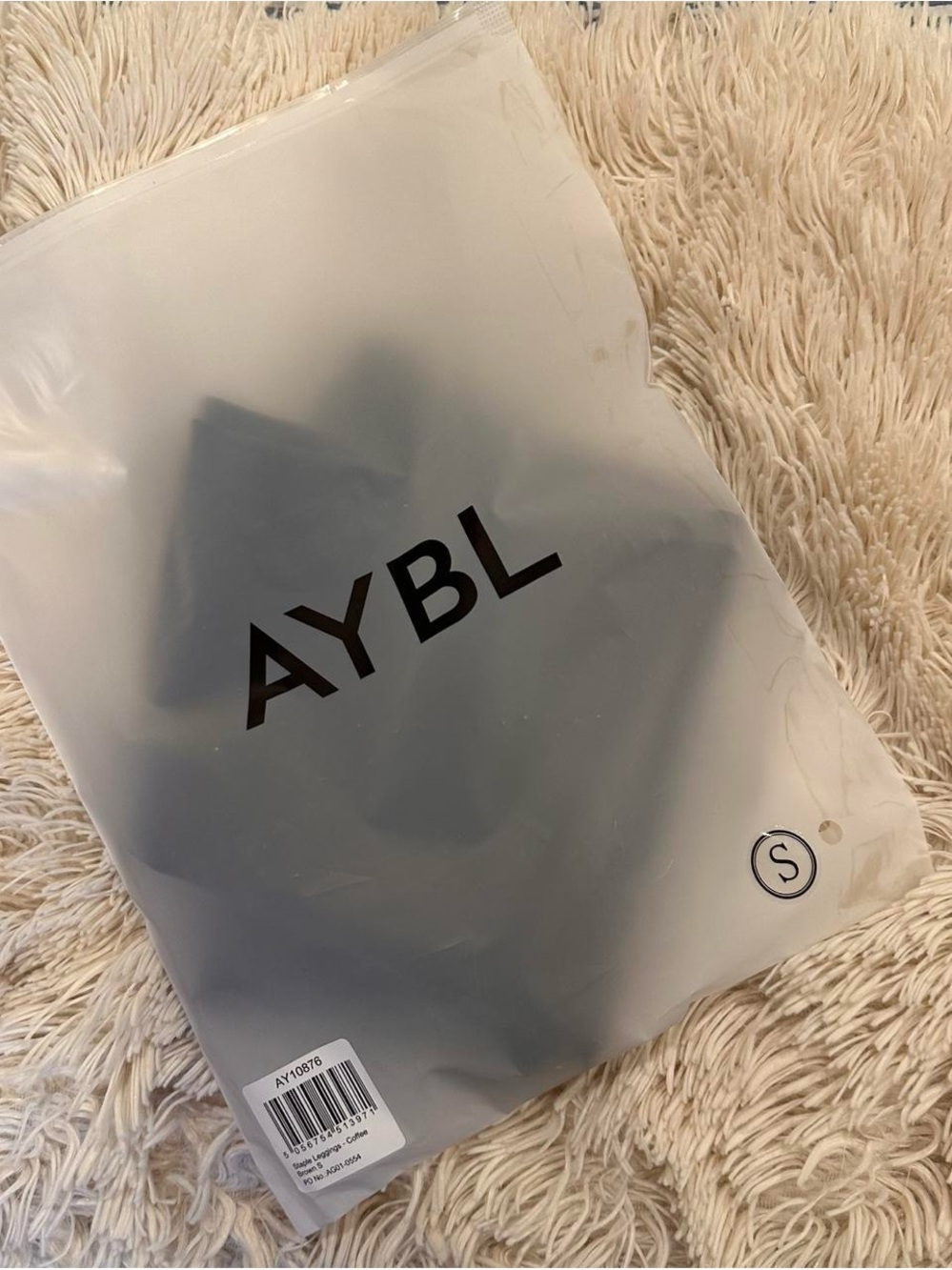 AYBL NWT coffee leggings size S